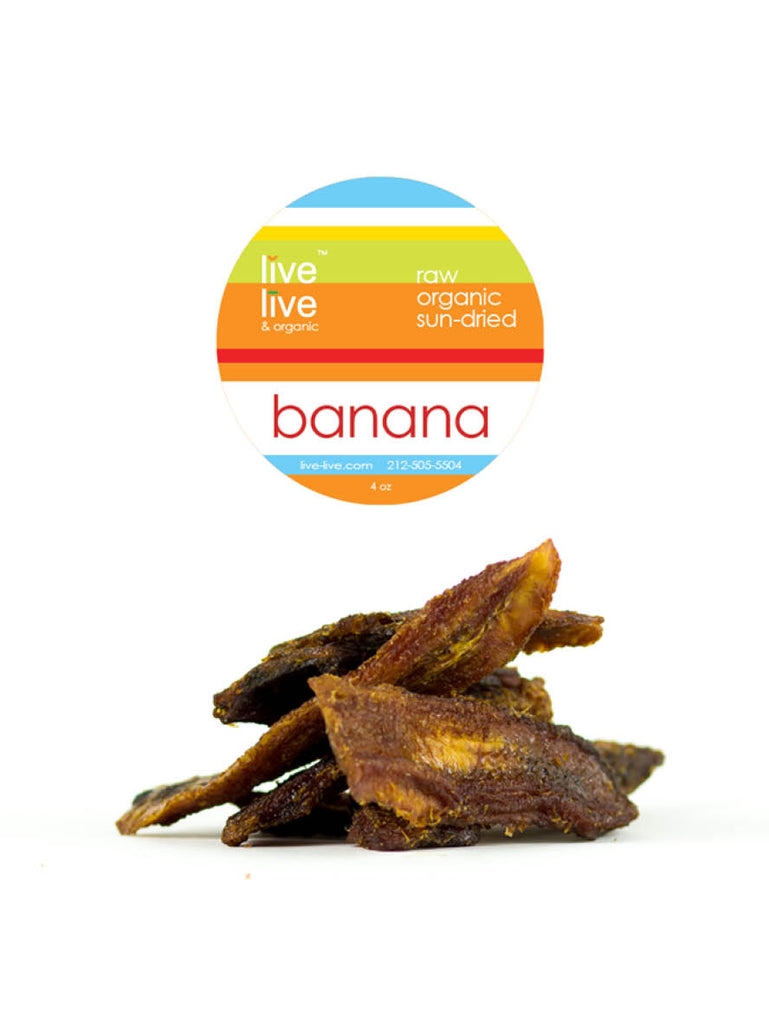 Banana, 4oz, Live Live & Organic