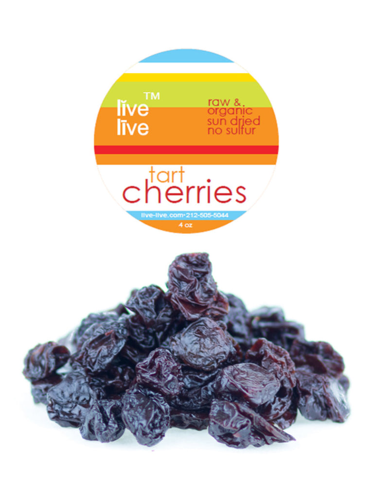 Cherries, Tart, Organic, 4oz, Live Live & Organic