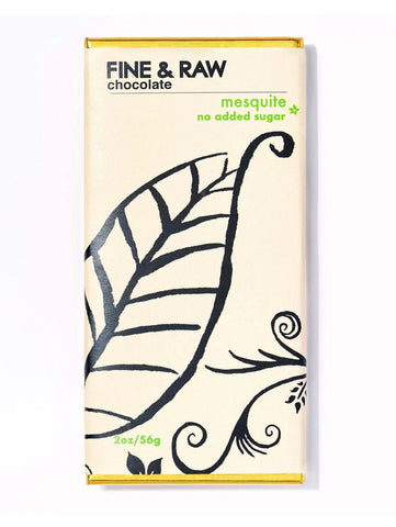 Mesquite Chocolate Bar, Signature Collection, Fine And Raw Chocolate