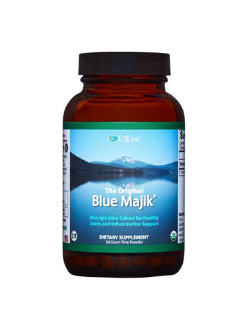 Blue Majik, Natural Phycocyanin-Rich Extract, 50g, E3 Live