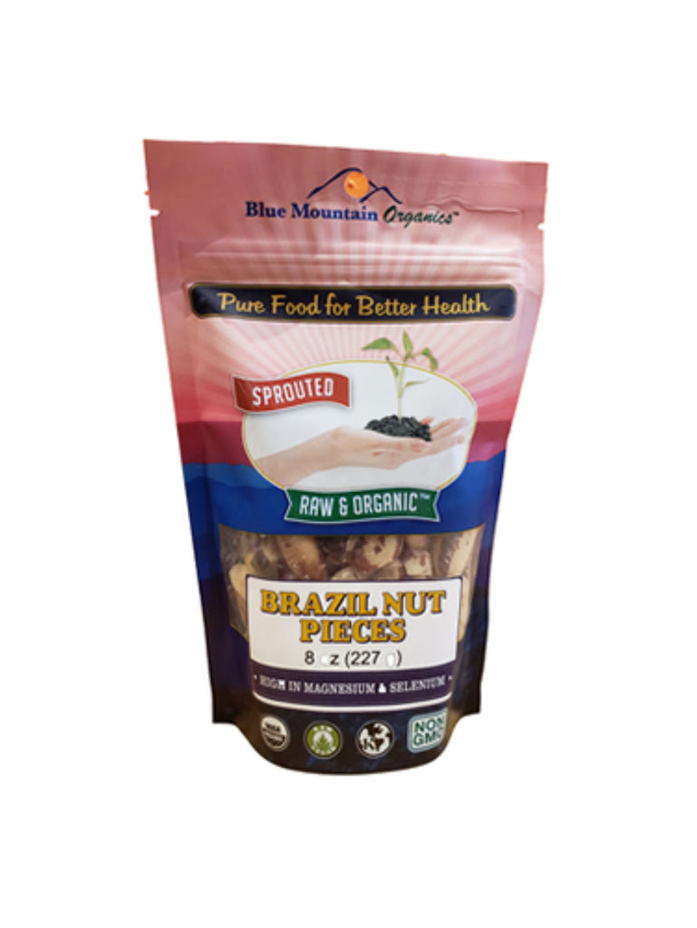 Brazil Nuts, Sprouted, 8oz, Blue Mountain Organics