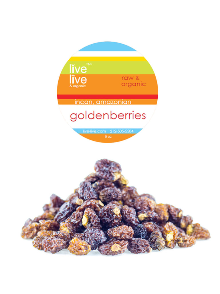 Golden Berries, Organic, 5oz, Live Live & Organic