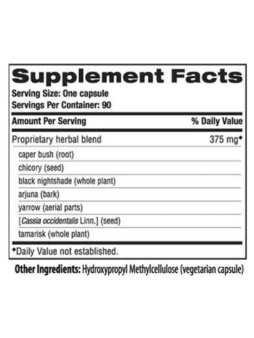 Liver Care, 90 Veg Caps, Himalaya, Supplement Facts