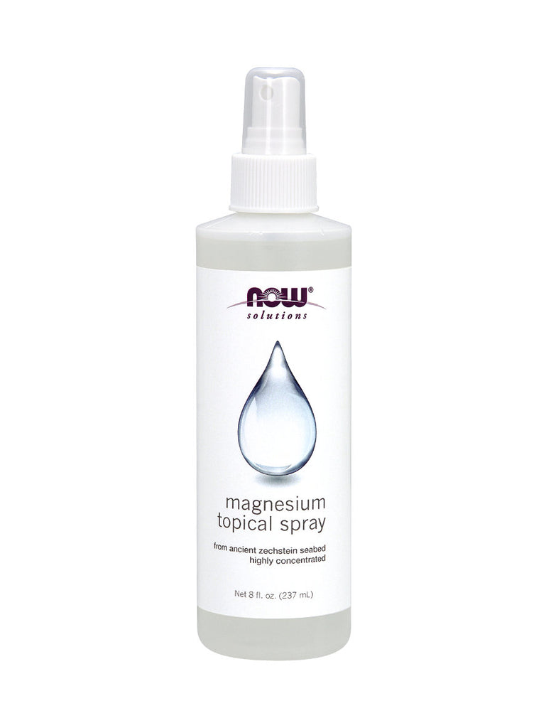 Magnesium Topical Spray, 8oz, NOW Solutions