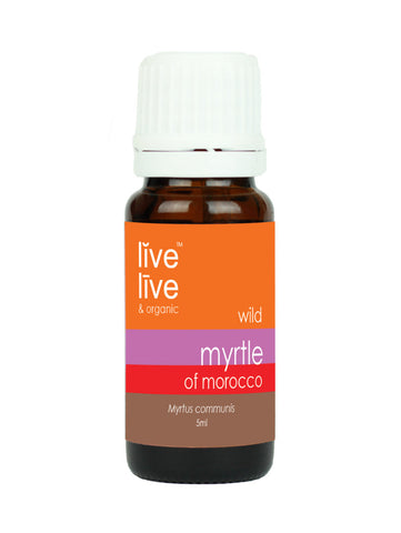 Myrtle of Morocco Essential Oil, Myrtus communis, 5ml, Live Live & Organic