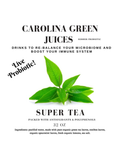 Super Tea, Probiotic, 32oz, Carolina Green Botanicals