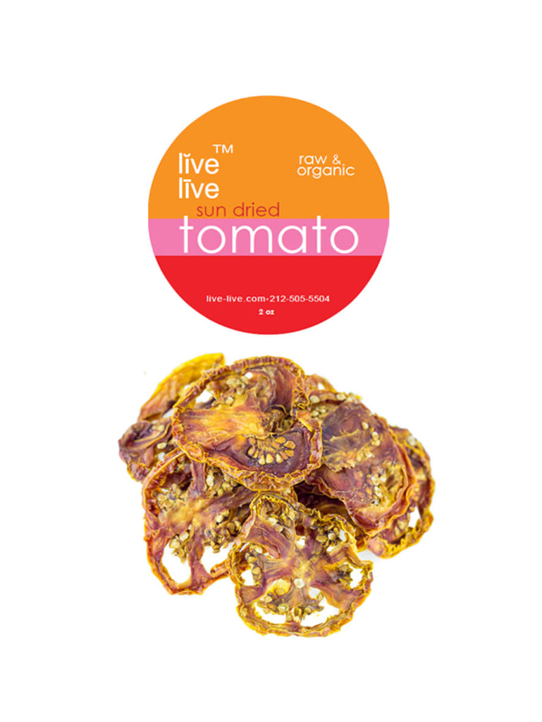 Tomatoes, Sun-Dried, Ripe, Live Live & Organic