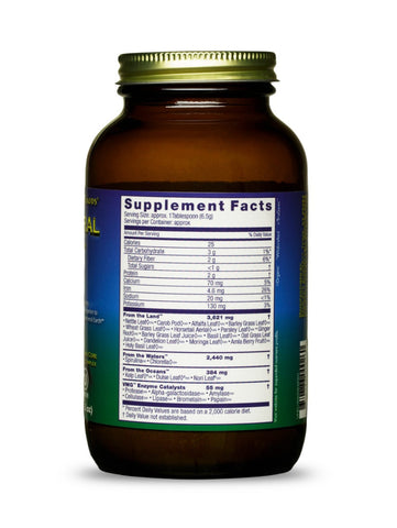 Vitamineral Green, Powder, Version 5.6, HealthForce SuperFoods, Supplement Facts