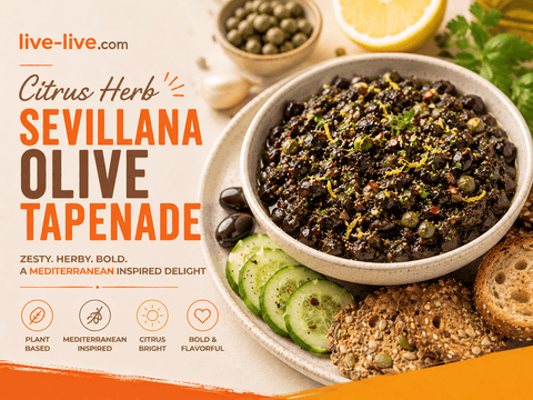 Citrus Herb Sevillana Olive Tapenade