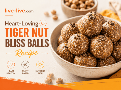 Heart-Loving Tiger Nut Bliss Balls Recipe