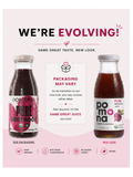 Beet Juice, Organic, Cold-Pressed, 8.4oz, Pomona, Old & new packaging