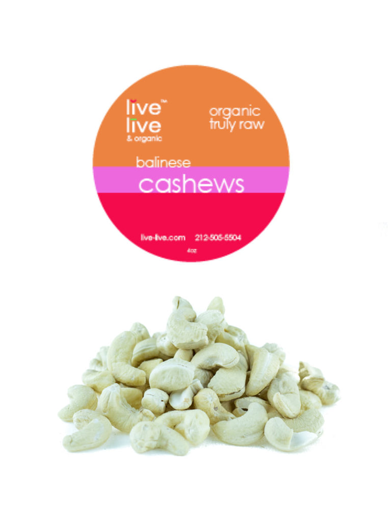 Cashews, 4oz, Live Live & Organic