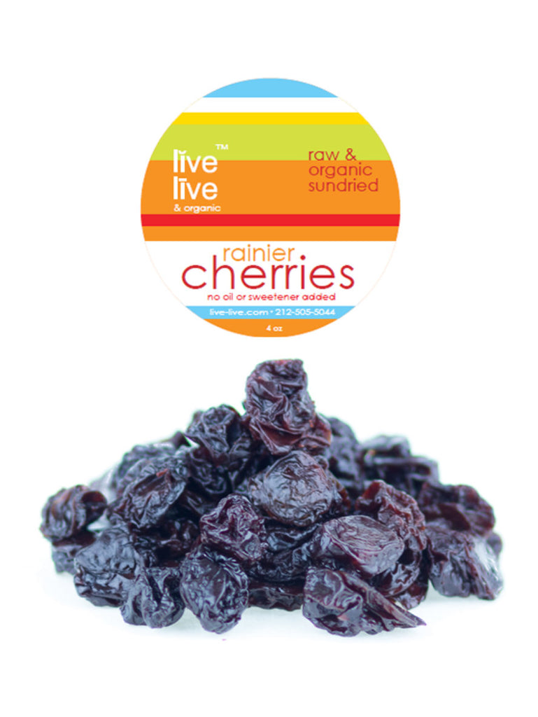 Cherries, Rainier, 4oz, Live Live & Organic