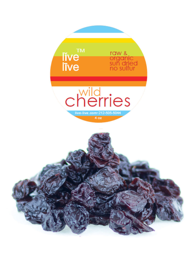 Cherries, Wild, 4oz, Live Live & Organic