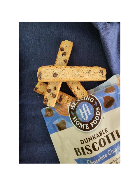 Chocolate Chip Biscotti, Healing Home Foods, lifestyle