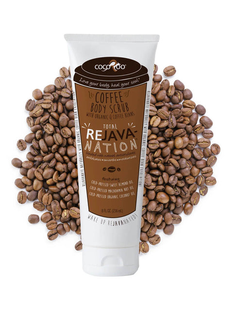 Total ReJAVAnation, Coffee Body Scrub, 8oz, Cocoroo