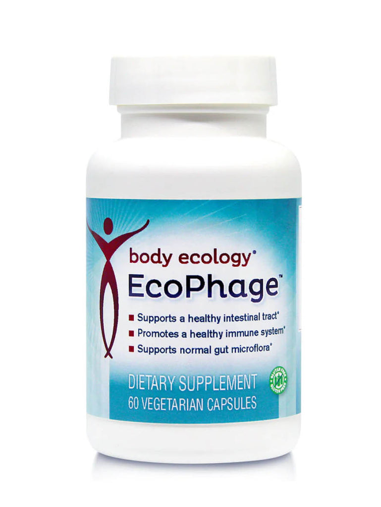 EcoPhage Microbiome Support, 60 Veg Caps, Body Ecology