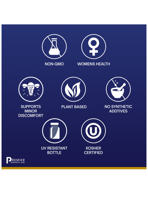 Icons with benefits for Fem Balance-FX, 60 Veg Caps, Premier Research Labs