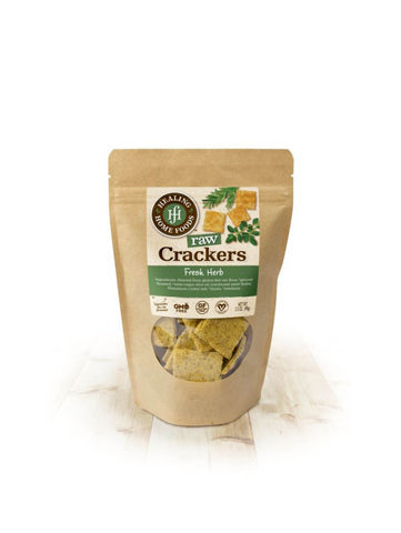 Raw Crackers, Fresh Herb, 3.5oz, Healing Home Foods