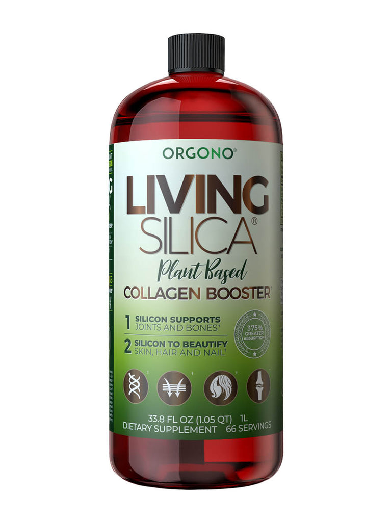 Living Silica, Plant Based Collagen Booster, Orgono, 33.85 fl. oz