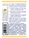 Suggested use for Tranquinol, 90 Veg Caps, Premier Research Labs