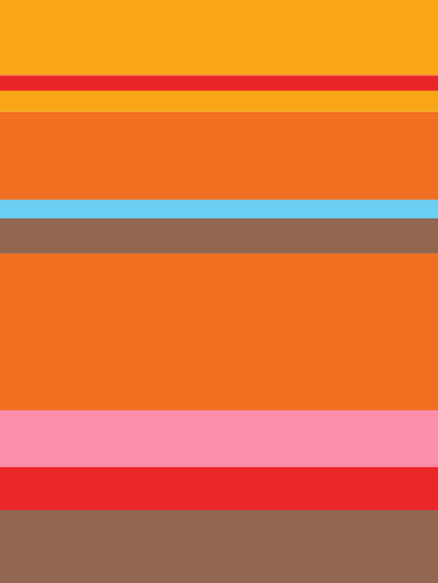 horizontal lines with brand colors