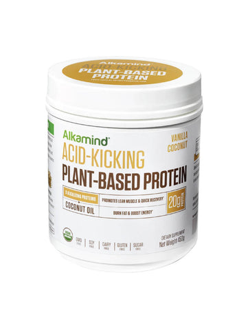 Acid Kicking Plant-Based Protein, 450g, Alkamind, Vanilla
