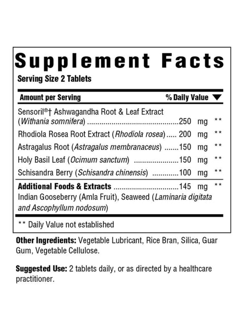 Adrenal Response, Complete Care, 90 Tablets, Innate Response Formulas, Supplement Facts