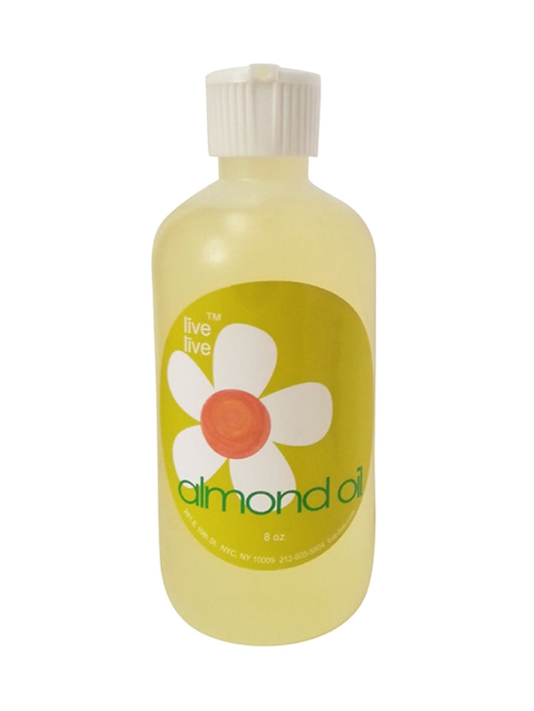 Sweet Almond Oil, Organic, 8oz, Live Live & Organic