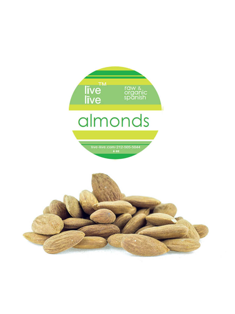 Almonds, Spanish, 6oz, Live Live & Organic