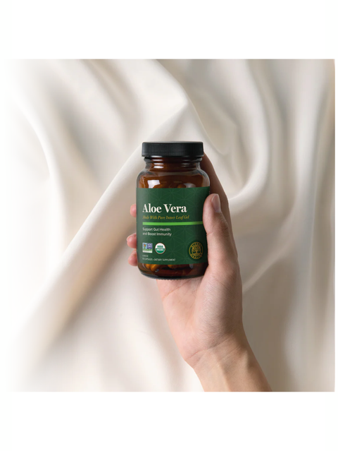 Aloe Vera, Digestive Health, 60 Caps, Global Healing