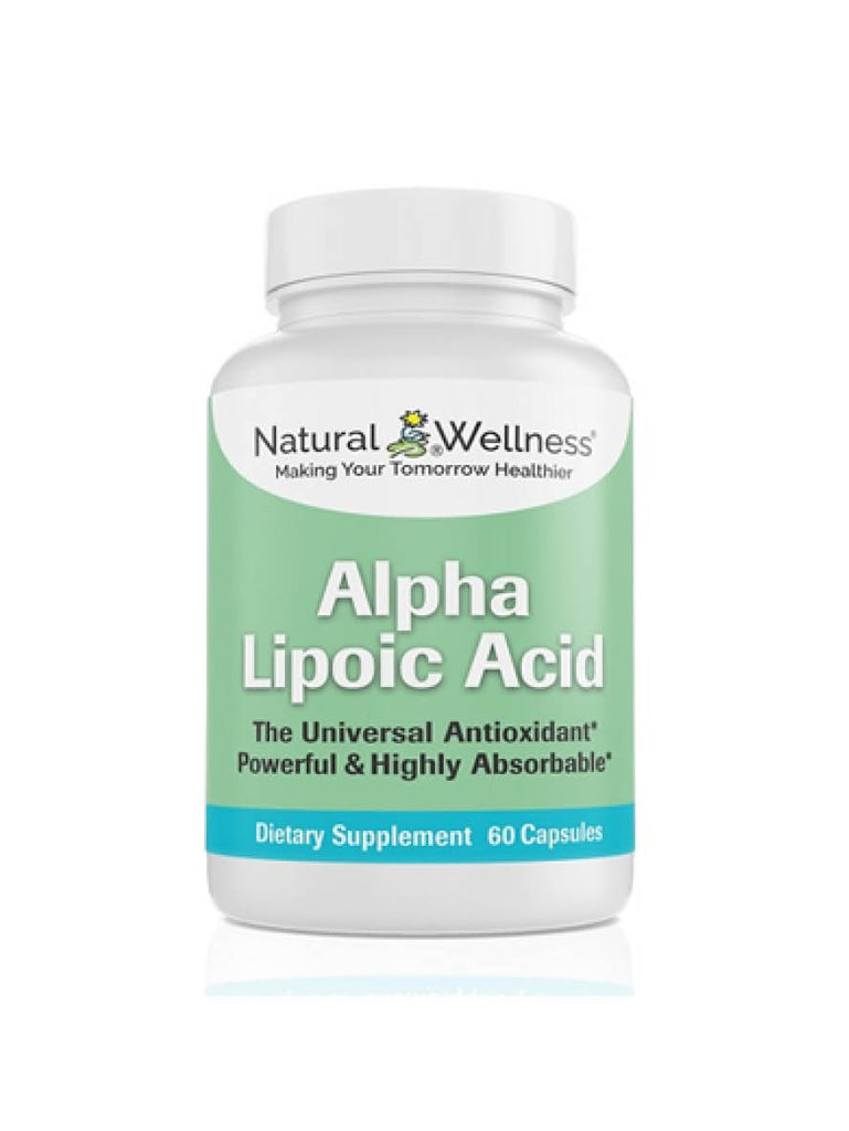 Alpha Lipoic Acid, 60 Veg Caps, Natural Wellness