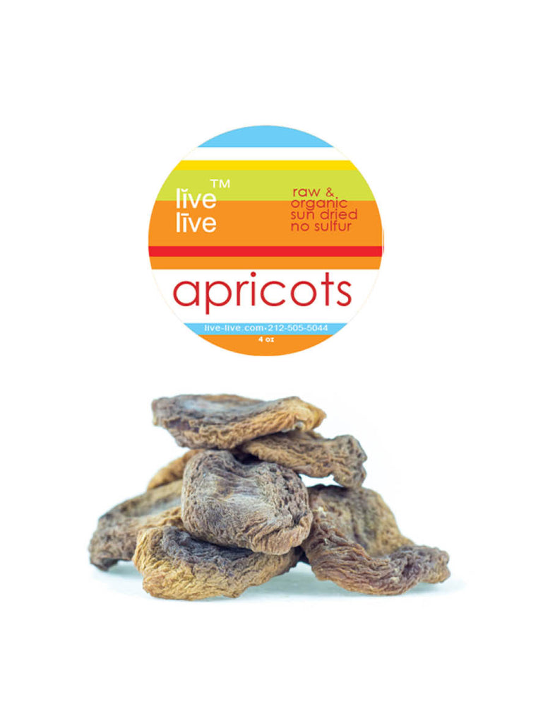 Apricots, Turkish, 4oz, Live Live & Organic