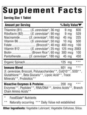 B Complex, 90 Tablets, Innate Response Formulas, Supplement Facts