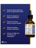 B12-ND, Sublingual, 2 fl.oz, Premier Research Labs, benefits of product in a list
