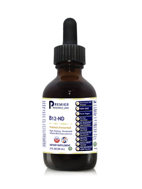 B12-ND, Sublingual, 2 fl.oz, Premier Research Labs