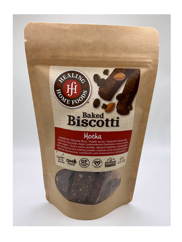 Mocha Biscotti, Healing Home Foods