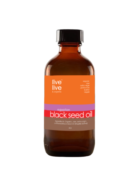 black seed oil (black cumin oil), nigella sativa, 4oz, live live & organic