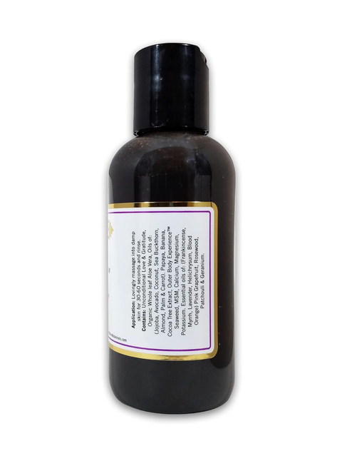 Black Velvet, Foamy Face Wash, 4oz, Simply Divine Botanicals, ingredients on label