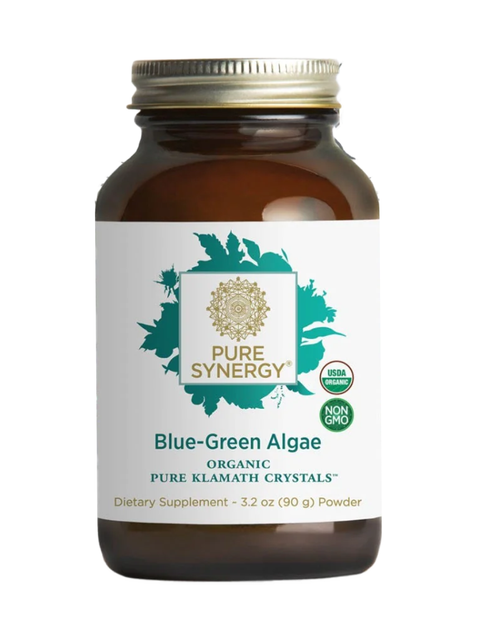 Organic Blue Green Algae, Pure Klamath Crystals, 3.2oz, Pure Synergy