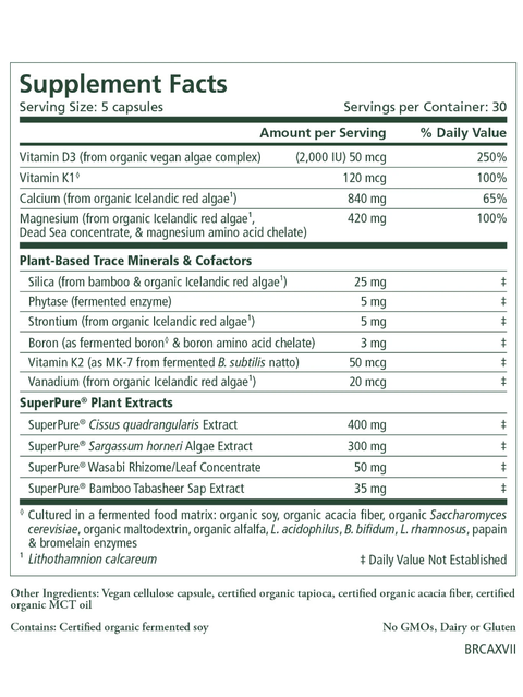 Bone Renewal, 150 Veg Caps, Pure Synergy, Supplement Facts