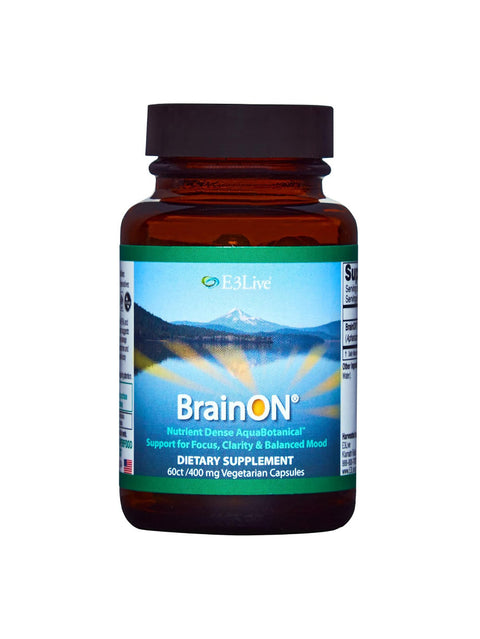 BrainOn, Mood and Focus Enhancer, 60ct, E3 Live