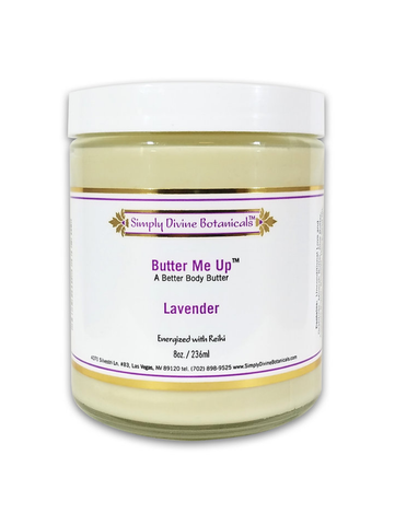Butter Me Up, 8oz, Simply Divine Botanicals, Lavender