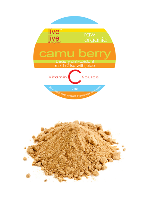 camu camu berry, powder, 2oz, live live & organic