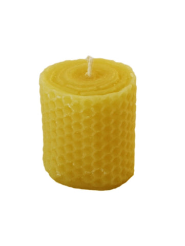 Candle, Honeycomb, 100% Pure Beeswax, Handmade, 3 x 4