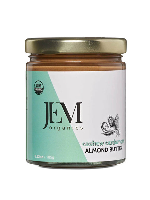 Cashew Cardamom Almond Butter, 6.52 oz, JEM