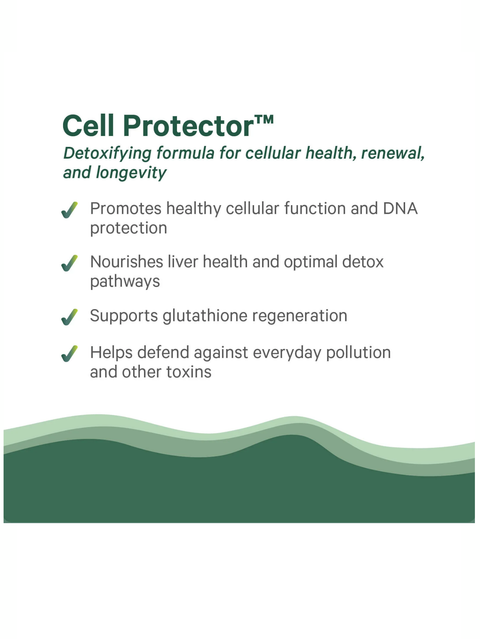 Cell Protector by pure synergy, product description on a white background