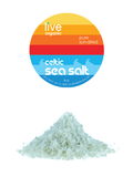 celtic sea salt, 8oz, coarse, live live & organic
