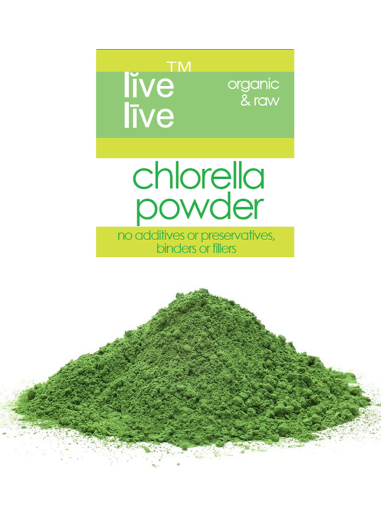 chlorella powder, 5oz, organic, broken cell wall, live live & organic