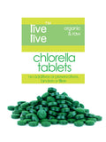 Chlorella Tablets, Organic, Broken Cell Wall, Live Live & Organic